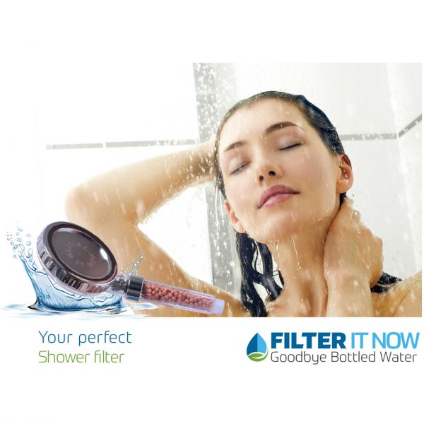 Triple Bead Shower Head Filter Water Filters Dubai & Water Purifier
