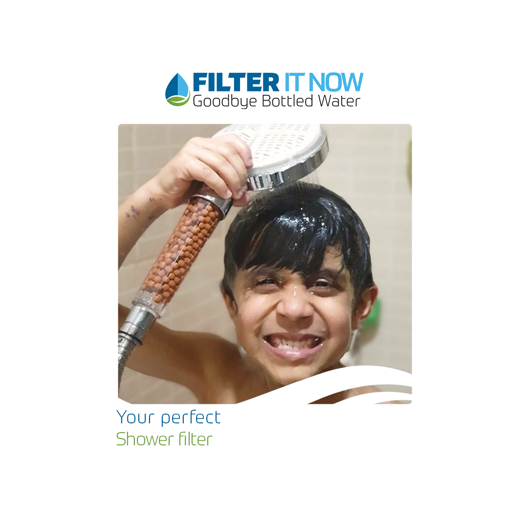 Triple Bead Shower Head Filter Water Filters Dubai & Water Purifier