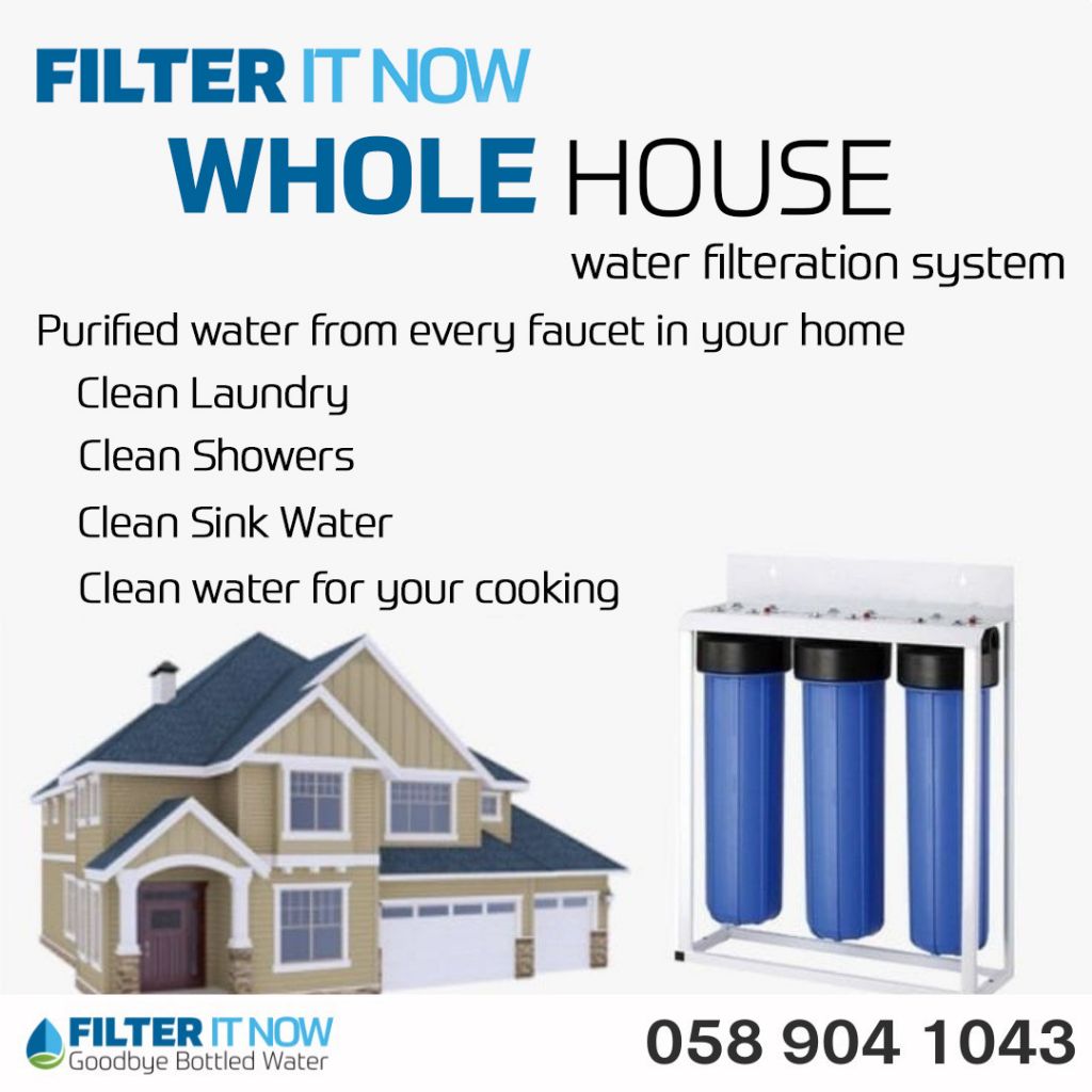 Filter it Now Whole house Filtration System Water Filters Dubai